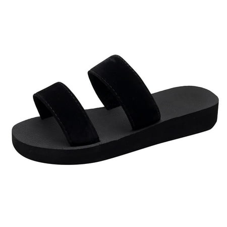 

Women Flowers Beach Breathable Shoes Sandals Home Slipper Flip-Flops Flat Shoes