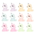 thumbnail image 4 of 12 Pcs Unicorn Figurine Glowing Ornament Animals Mini Figurines, 4 of 8