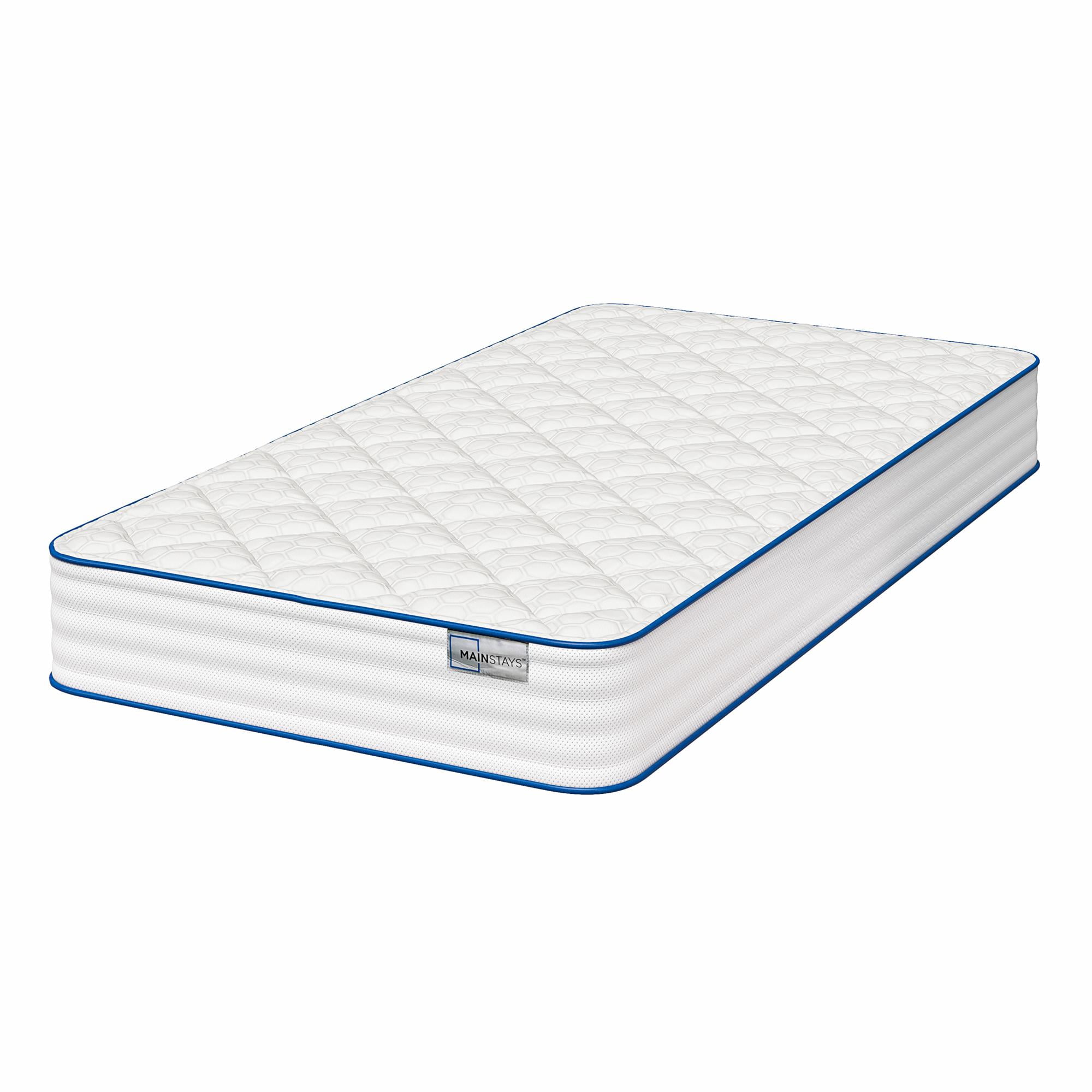 Mainstays 8" Pocket Spring Hybrid Bed Mattress in a Box, Medium Firm Twin