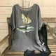 thumbnail image 2 of Vestidos Casuales Para Mujer, Blusas De Mujer De Moda Camisetas estampadas de moda para mujer, blusas casuales de lino holgadas de manga corta con cuello redondo y raglán, 2 of 7