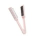thumbnail image 3 of Peine cepillo de doble cara, peine alisador de pelo, herramienta alisadora de pelo, peine de peluquería profesional portátil suave para salón de casa, 3 of 9