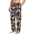thumbnail image 6 of Naloa Roosters 2 Pajama Pants Men, PJ Bottoms, Sleep & Lounge Pants-Large, 6 of 6