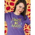 thumbnail image 2 of Cinco De Mayo Lime And Chile Shaped T-Shirt Women -Image by Shutterstock, Female Medium, 2 of 4