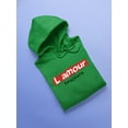 thumbnail image 3 of L' Amour Toujours Banner Hoodie Women -Image by Shutterstock, Female 4X-Large, 3 of 4
