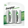 Energizer Rechargeable D Batteries (2 Pack), D Cell Batteries