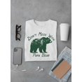 thumbnail image 3 of Don't Mess With Papa Bear Tee T-shirt Men's, 3 of 3