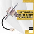 thumbnail image 5 of R1401-51350 12V Fuel Lift Pump R1401-51352 for Kubota Engine D722 D905 D1105 D1305 V1505 V2203 ZD221, 5 of 5
