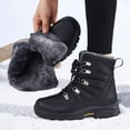 thumbnail image 3 of Dumajo Women's Snow Boots Anti-Slip Waterproof Warm Winter Shoes, 3 of 10