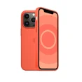 thumbnail image 1 of Apple Animation Magsafe 13 Pro Liquid Silicone Magnetic Case For iPhone 13 Pro Max pro Case Wireless Charging Drop Protect Cover Nectarine for iphone13ProMax(6.7"), 1 of 6