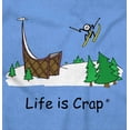 thumbnail image 2 of Ski Jump Good Life Funny Novelty Men's Big & Tall Crewneck Graphic Tee Brisco Brands 3X, 2 of 5