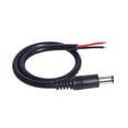 Power Pigtails Cable 6.5mmx4.4mm Male Plug to Bare Wire Open End Repair