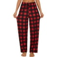 thumbnail image 5 of Rosa Junio Comfy Pajama Pants for Women, Stretch Drawstring Lounge Pants with Pockets, Soft Casual Pjs Sleep Bottoms, 5 of 8