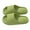 Green, variant on Pillow Slippers for Women Men House Cloud Slides Cushioned Thick Soft Sole Bath Shower Sandals