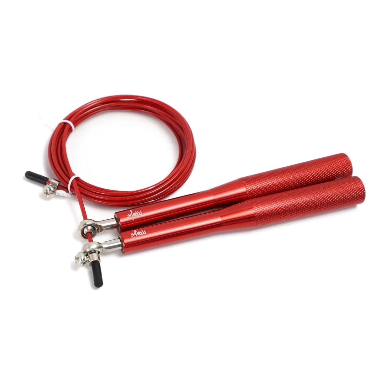 High Speed Jump Rope Aluminum Handles Lightweight Portable for Cardio Training