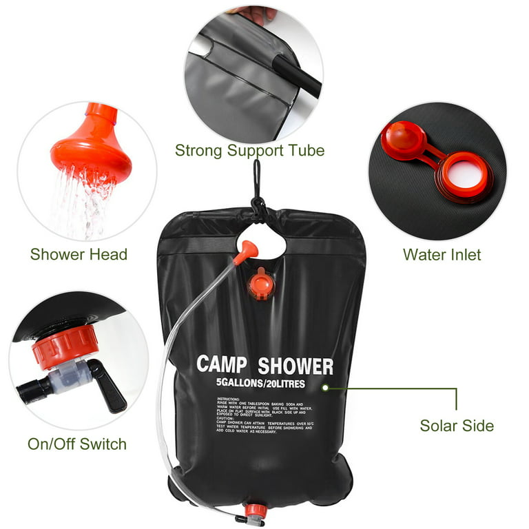 Portable 5 gal Camp Shower – ECHO VERDE