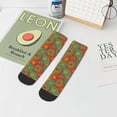thumbnail image 7 of Pofeuu Abstract Pattern Print 30cm Socks, Adult Running Hiking Socks for Youth and Adult, 7 of 7
