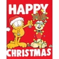 thumbnail image 3 of Garfield T-Shirt Rouge à Manches Courtes pour Hommes, 3 of 6