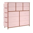 thumbnail image 4 of Zzistar 12 Drawers Dresser, Wood Top Dresser Chests of Drawers Storage Cabinet with 12 Non-Woven Fabric Drawer and 5 Side Pockets, 4 of 8