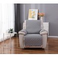 thumbnail image 2 of Funda para sillón relax de 1 plaza, funda protectora impermeable para sofá reclinable para dormitorio (gris 55 × 200), 2 of 5