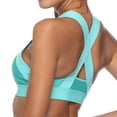 thumbnail image 7 of WLJ Women Solid Color Cross Fitness Without Steel Ring Yoga Sporty Bra, 7 of 7