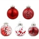 thumbnail image 3 of 25 PCS 6CM Adornos navideños de plástico transparente Amazon Bola de plástico transparente navideña de alta luz Bola decorativa colgante 6/8/13CM, 3 of 4