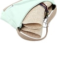 thumbnail image 5 of Big edge straw hat ladies summer sun hat sunscreen seaside all-match beach hat travel foldable sun hat/Pink, 5 of 5
