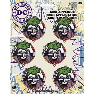 Patch - DC Comics - Tête de Joker Set de 5 p-dc-0132-S
