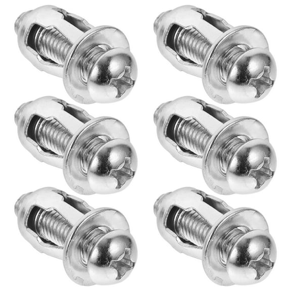 OFFIGAM 10 Sets Threaded Hollow Door Anchor Screws for Secure Fixing and Home Improvement Hardware