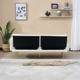 thumbnail image 5 of Jopath 79 inch corduroy sofa bed, foldable double sofa bed with folding armrests, suitable for living rooms and small spaces 79.33"L x 29.33"W x 27.6"H White, 5 of 9