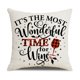 thumbnail image 5 of Juego de almohada navideñas de invierno , juego de almohada decorativas de lino para sala de estar, cama, sofá(B)(4 piezas), 5 of 5
