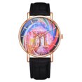 thumbnail image 1 of LVPAI Dreamy Women Reloj de pulsera con movimiento de cuarzo con pantalla analógica informal (negro), 1 of 1