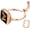 Rose Gold, variant on You Deserve The Luxury-Dream Golden Bangle Bracelet for Apple Watch Band Women A Gorgeous Turn Around: From apple watch band to a stunning fashion piece, Dilando make your dream come true.