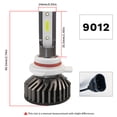 thumbnail image 6 of SHENKENUO for Chrysler 300 2011 2013 2014 6000K 9012 LED Headlights + H11/H16 Fog Bulbs, 6 of 14