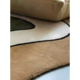 thumbnail image 2 of Irregular Shape Multicolor Handmade Wool Rug Custom Hand-Tufted Area Rugs For Bed Room, 2 of 5