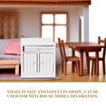 thumbnail image 6 of LOLIPPYY Kitchen Table Model Wooden Mini Cabinet Scene Model 1Pack, 6 of 8