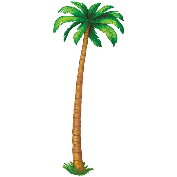 12 Pack Beistle Luau Party Jointed Palm Tree