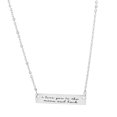 thumbnail image 3 of Collar colgante de letras Zulema Te amo hasta la luna y de regreso 50cm Plata, 3 of 8