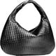 thumbnail image 1 of Woven Leather Hobo Bag for Women, Top-handle Shoulder Tote Bag Large Capacity Woven Handbag Underarm Bag Shopper Travel Bags, 1 of 5