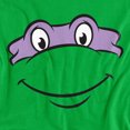 thumbnail image 3 of Teenage Mutant Ninja Turtles Donatello Smile Kids T Shirt (4) for Toddler Boys and Girls, Kelly Green, 3 of 5