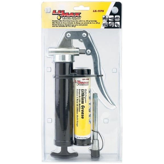 Mini-Pistol Grip Grease Gun with 3 oz. Cartridge