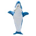 thumbnail image 1 of Manta Con Capucha Manta Una Franela para Adultos (azul XL), 1 of 9