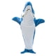 thumbnail image 1 of Manta para Adultos Sudadera Con Capucha Franela Súper Suave Saco Dormir Pijamas Sueltos Una Manta para El Sofá Del (XXL Azul), 1 of 9
