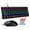 Black, variant on Gaming Keyboard & Mouse Combo,Wired Mechanical Gaming Keyboard Mouse Sets for Windows PC Gamers Desktop Computer Laptop,61 Keys RGB Backlit