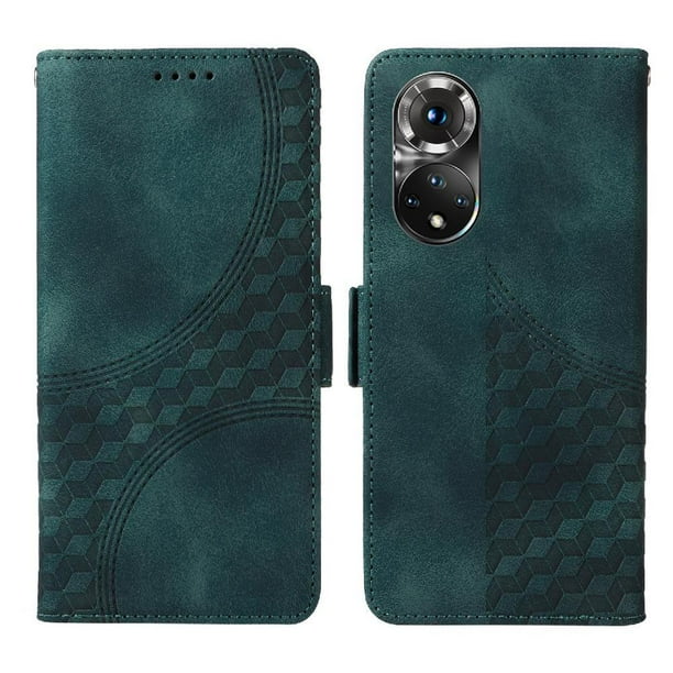 Funda GANGXUN para Honor 50 5G con diseño acolchado elegante, cuero PU, protección total y ajuste preciso