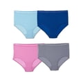 thumbnail image 3 of Fruit of the Loom Women's Plus Size 4-Pack FFM Everlight Brief, Assorted, 11, 3 of 8