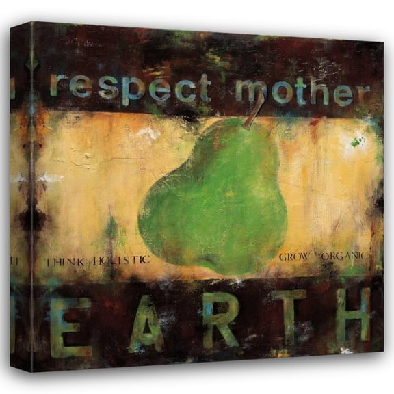 Wani Pasion 36x36 Gallery Wrapped Canvas Wall Art Titled - Respect Mother Earth