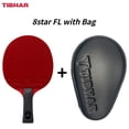 thumbnail image 1 of TIBHAR 6/7/8/9 Star Table Tennis Racket Superior Sticky Rubber Carbon Blade Ping Pong Rackets Professional Pimples-in Sticky 8 star FL handle, 1 of 6