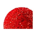 thumbnail image 2 of Regency International 8" Sequin Ball Ornament, Red, 2 of 3