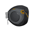 thumbnail image 4 of 420D Painted Garden Wall Mount Retractable Hose Reel Cover Waterproof Sun Protection Hose Reel Cover, 4 of 5