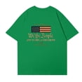 thumbnail image 5 of Cotton Short Sleeve T Shirt with We the People 250 Years Semiquincentennial 1776 2026 Print Loose Fit Crewneck Top for Women and Men Green S Green S, 5 of 5